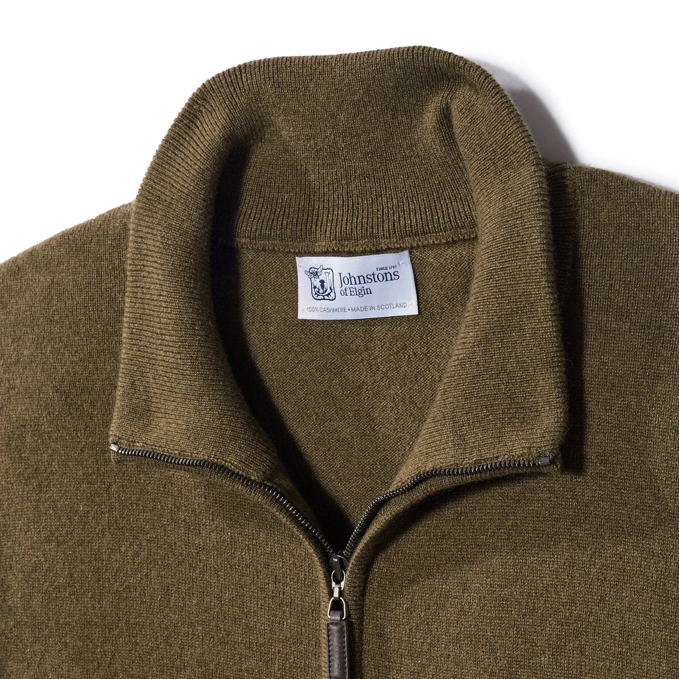 Cashmere - 1/4 Zip Turtle Neck
