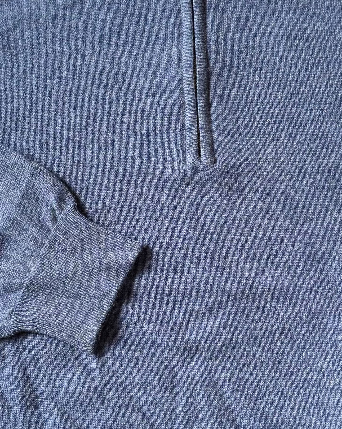 Cashmere - Quarter Zip Turtle Neck