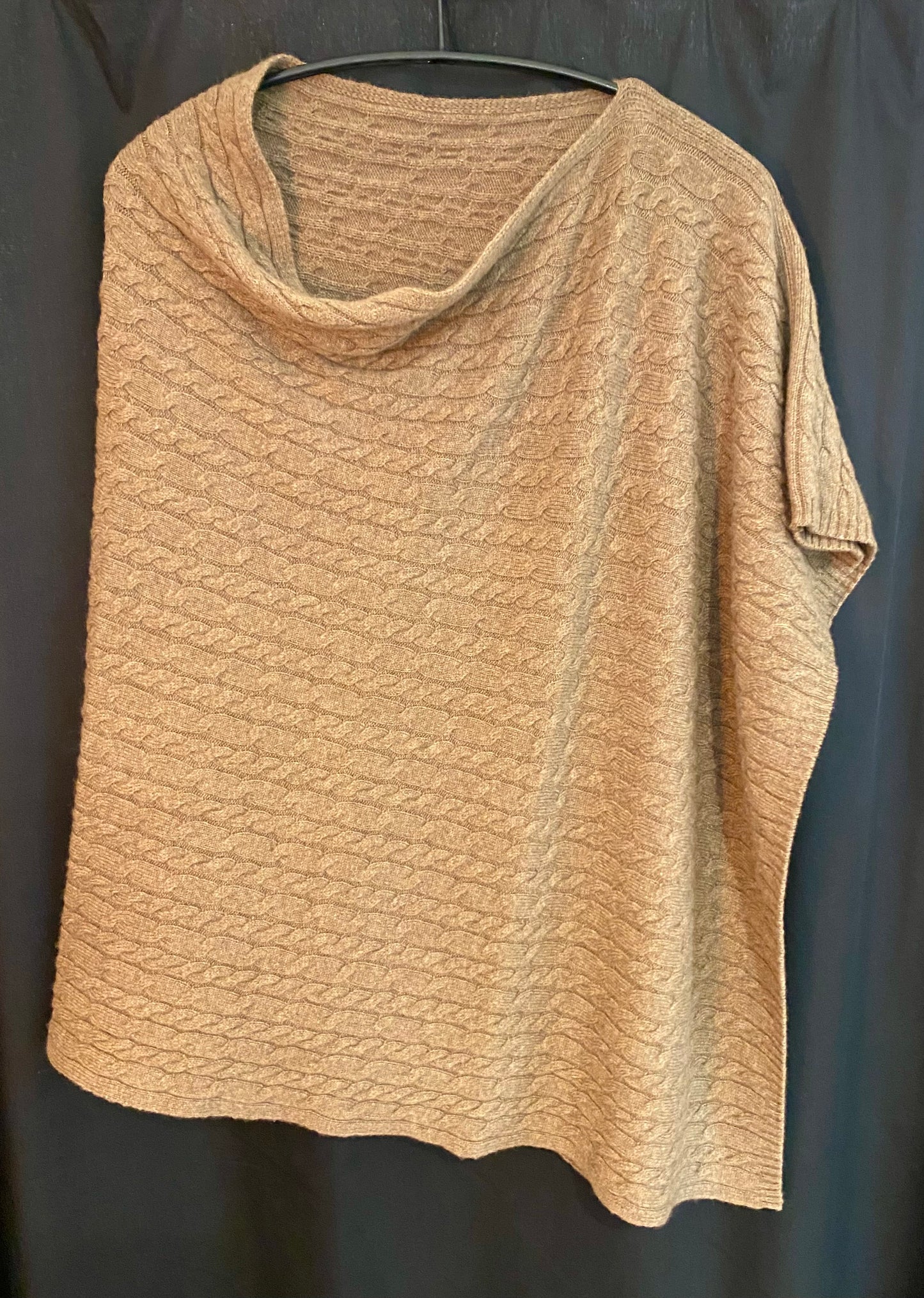 Cashmere - Poncho Rib