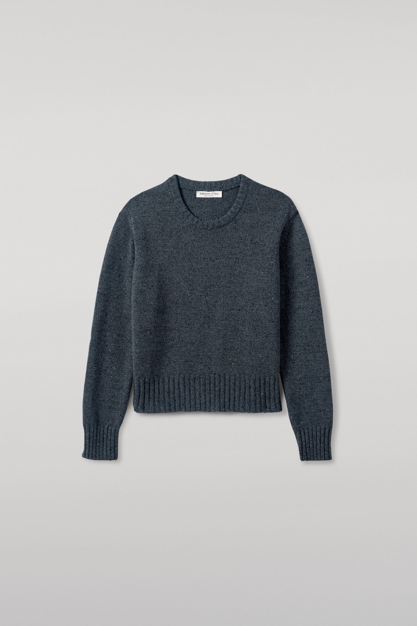 Donegal Blue Sweater- Cashmere