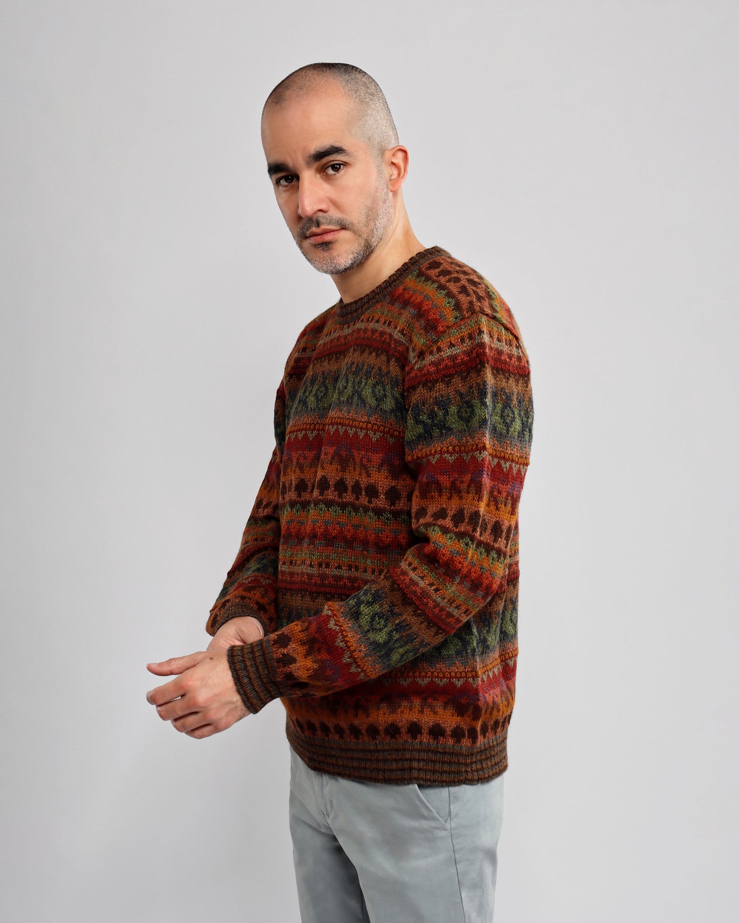 Sweater - Earth colors Raffa