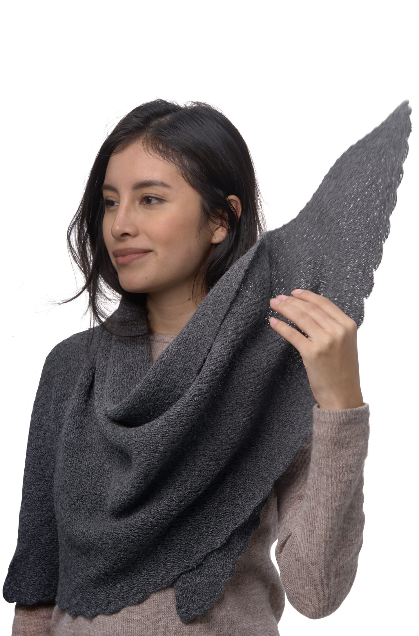 Alpaca Shawl - sjal