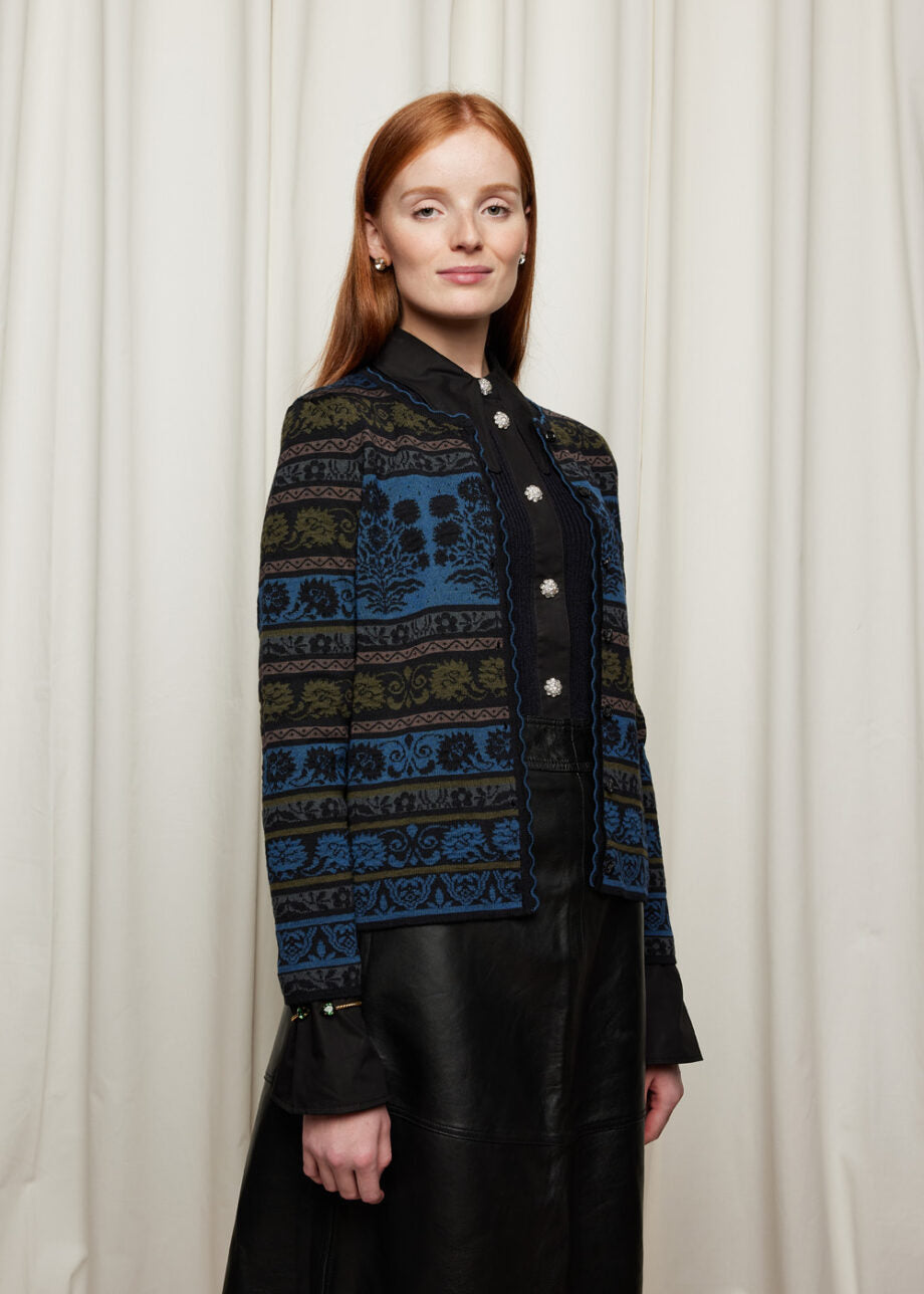 Oleana - Granada cardigan - Black