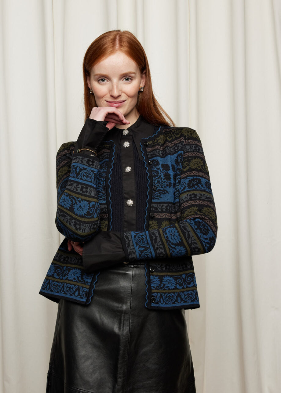 Oleana - Granada cardigan - Black