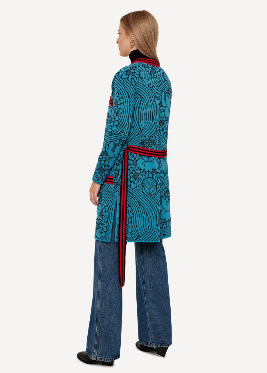 Oleana - Sharpie cardigan - Blue