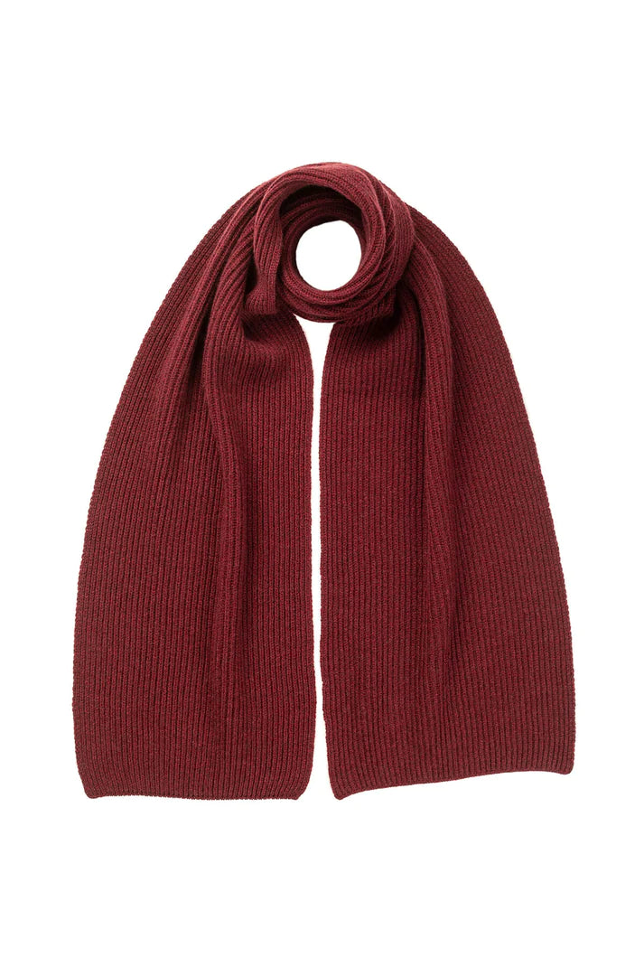 Ribbed Scarf - Cashmere