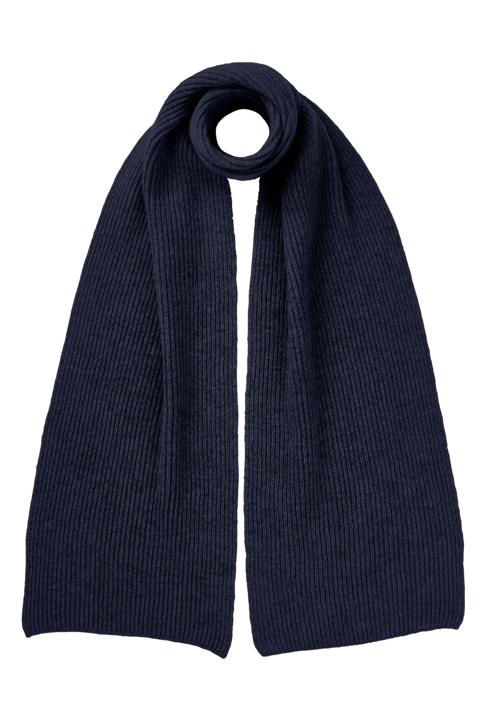 Ribbed Scarf - Cashmere
