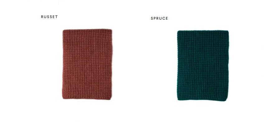 Oban Pineapple Stitch Scarf - Mackie