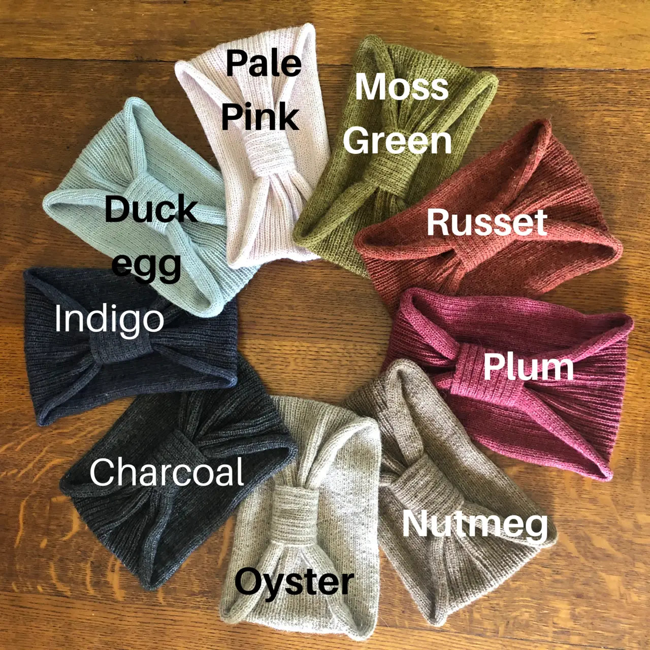 Strikket Alpaca Pandebånd