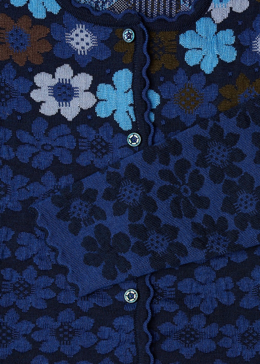 Oleana - Prima Vera cardigan - Dark blue