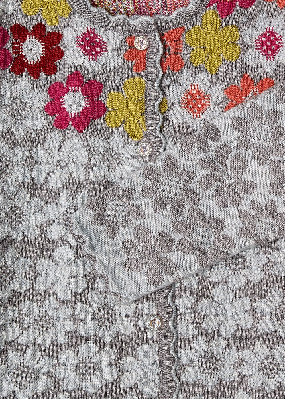 Oleana - Prima Vera cardigan - Grey