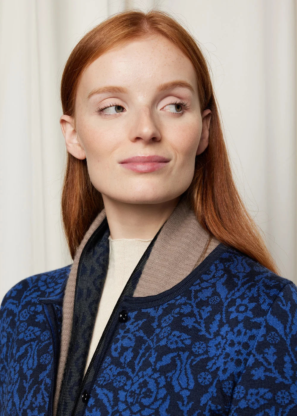 Oleana - Silk Road cardigan - Blue