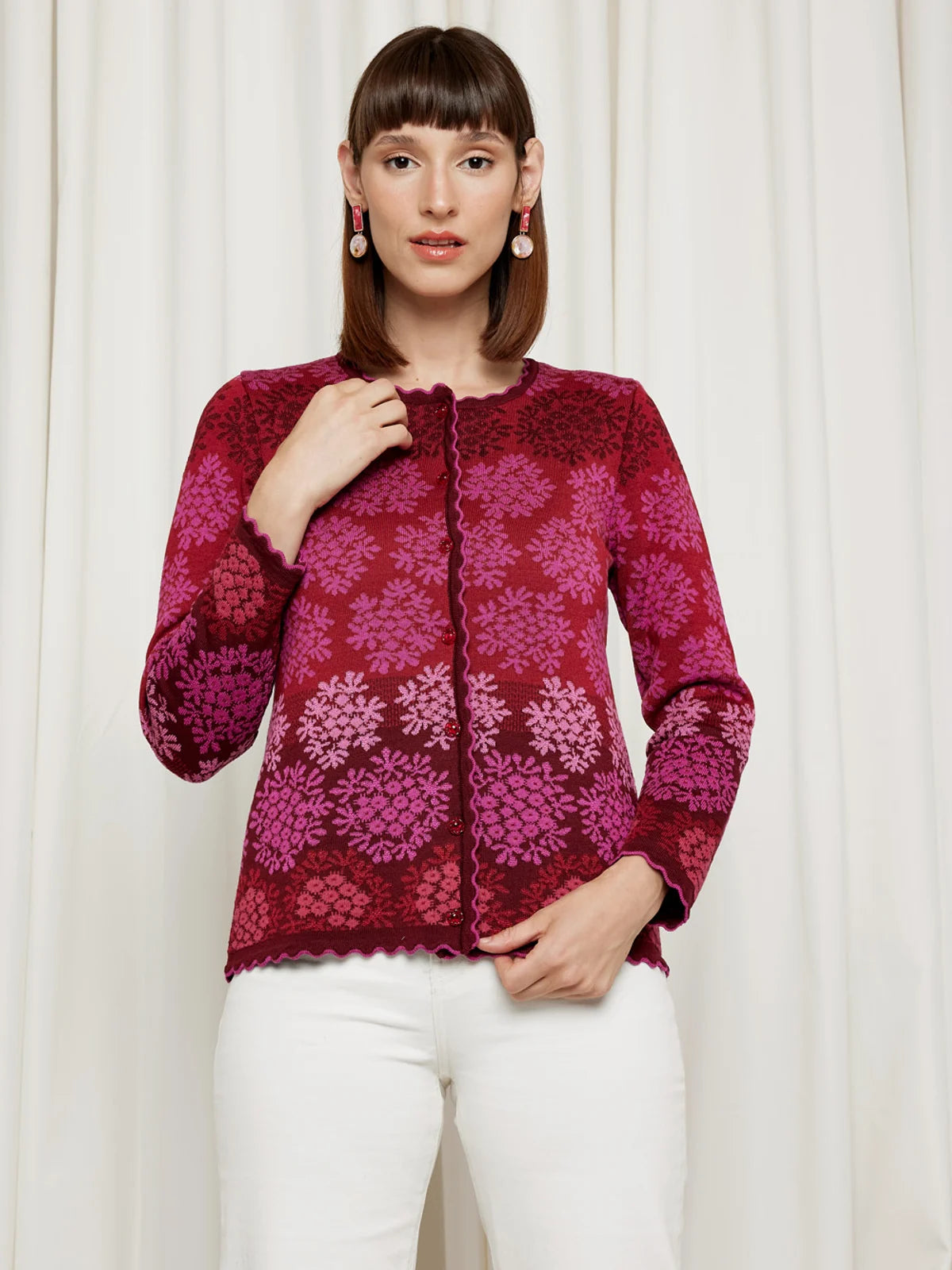 Oleana - Scallop Edge - Svart