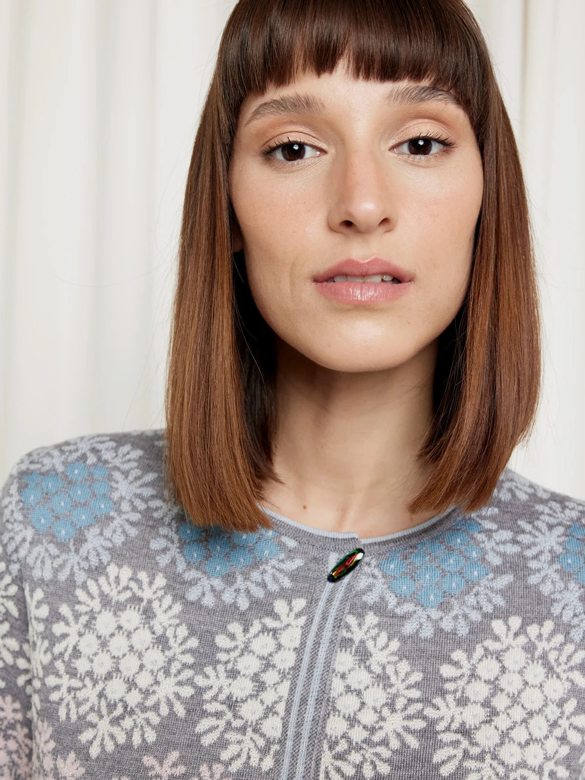 Oleana - Snow Crystal - Light Blue