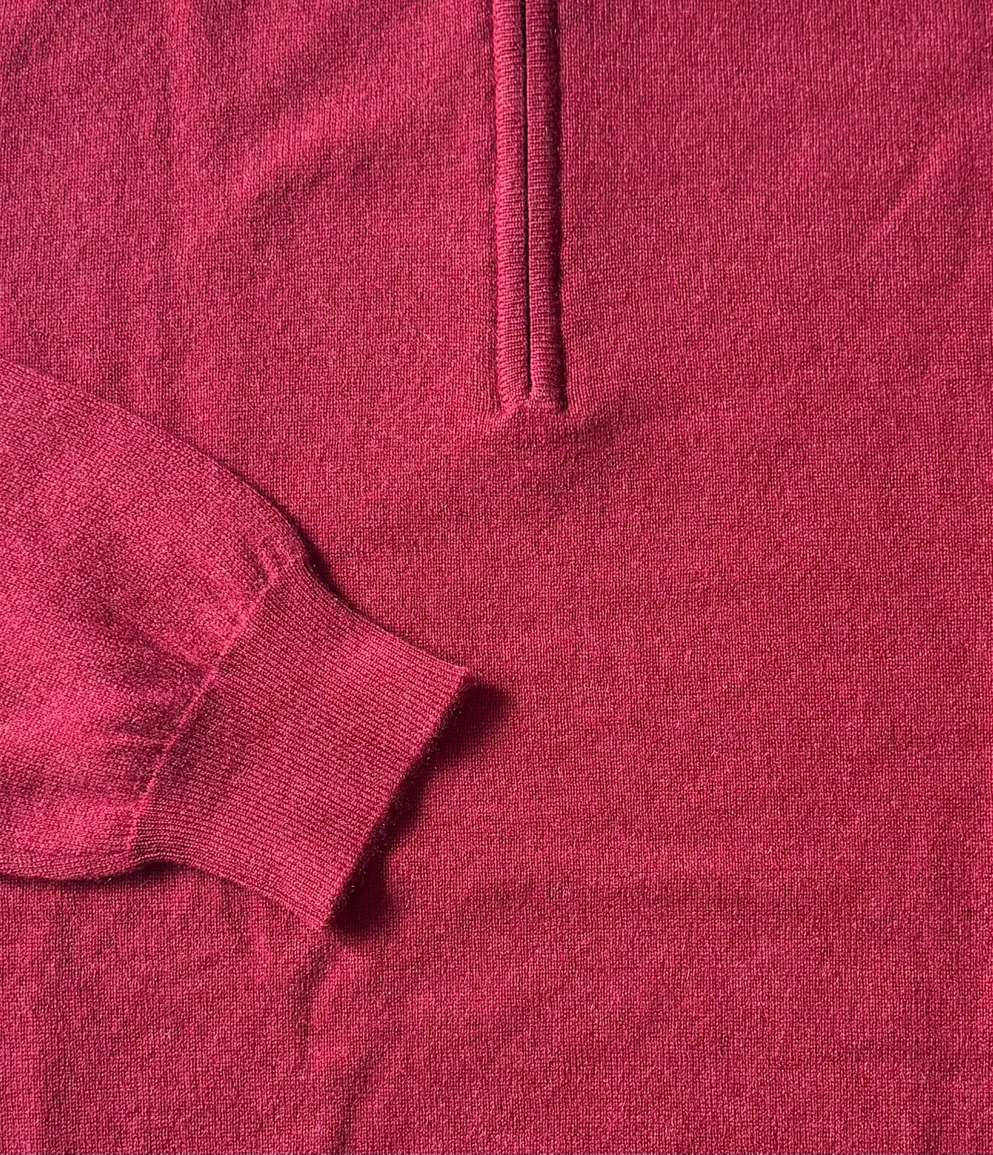 Cashmere - Quarter Zip Turtle Neck