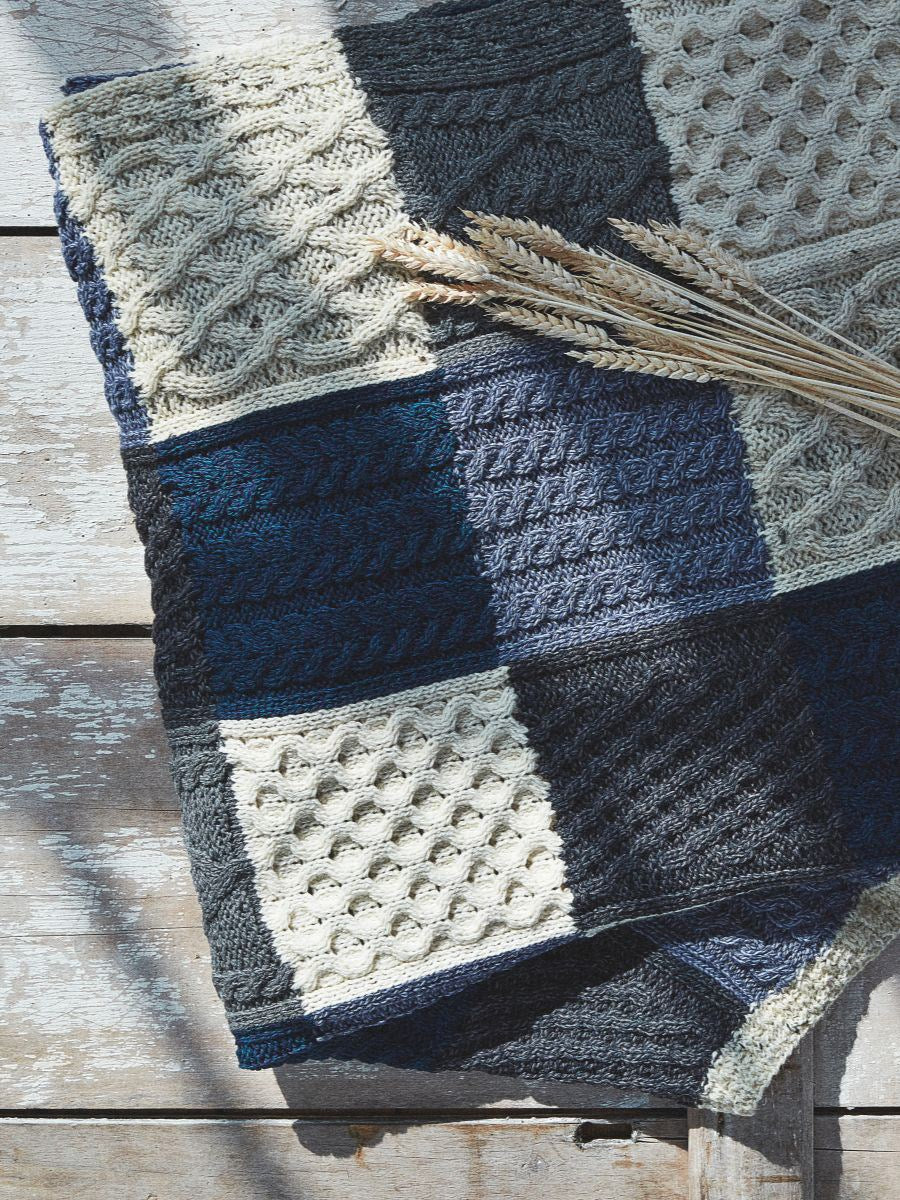 Plaid i 100% Merino uld