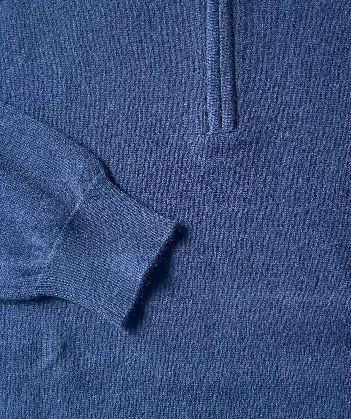 Cashmere - Quarter Zip Turtle Neck