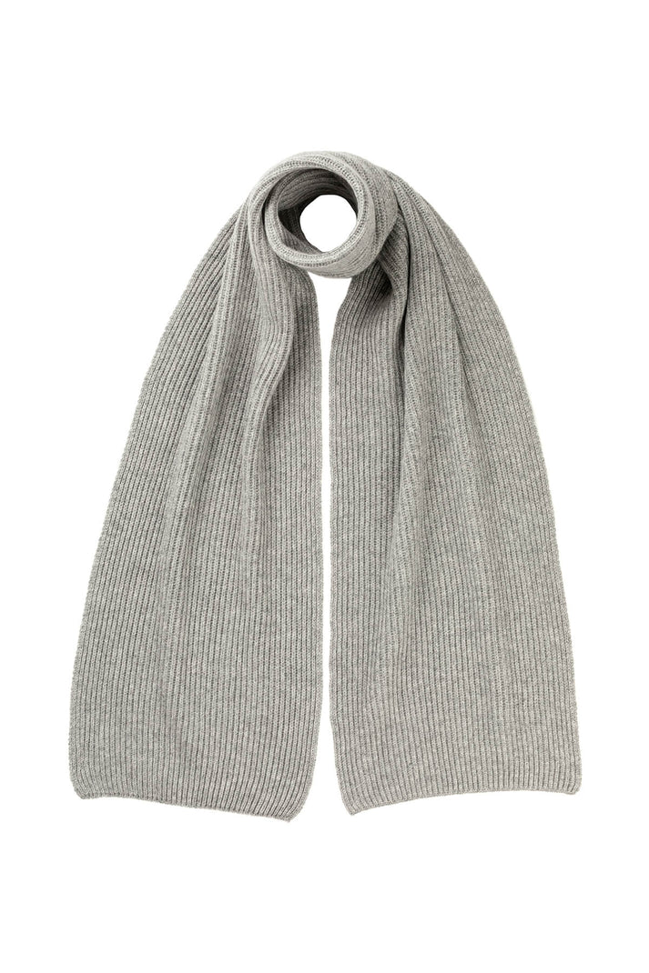 Ribbed Scarf - Cashmere