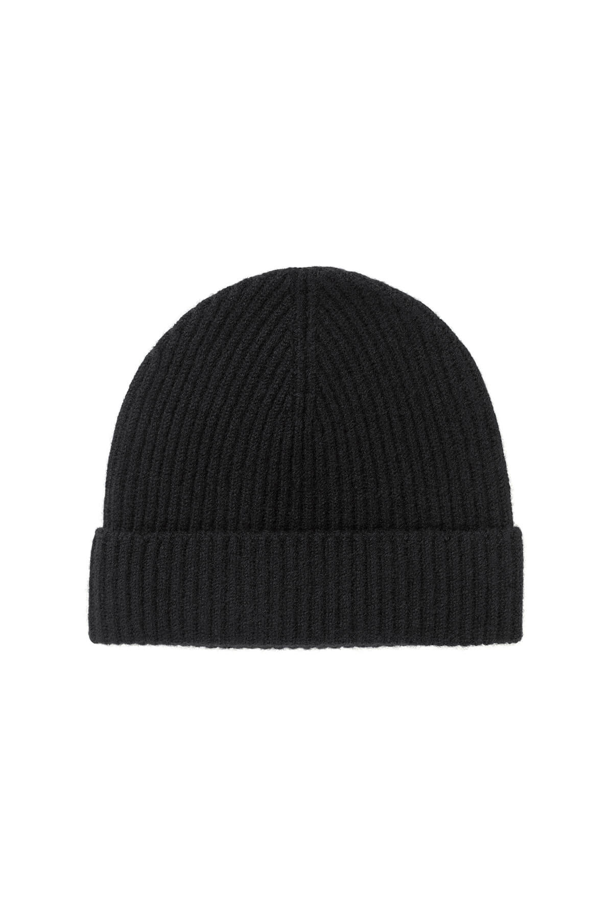 Knitted Beanie - Cashmere
