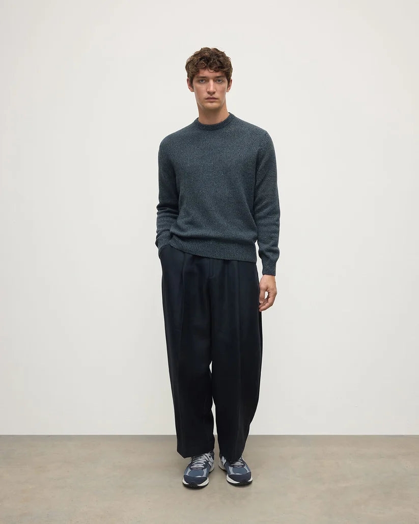 Donegal Crew Neck Sweater - Cashmere