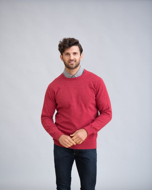 Round Neck Sweater - Super Geelong