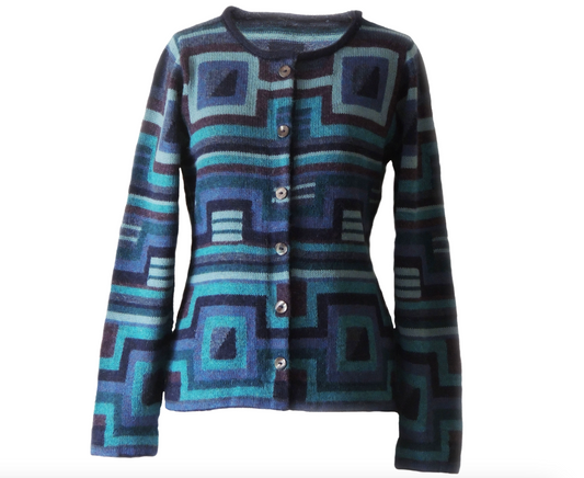 Cardigan - Geometric