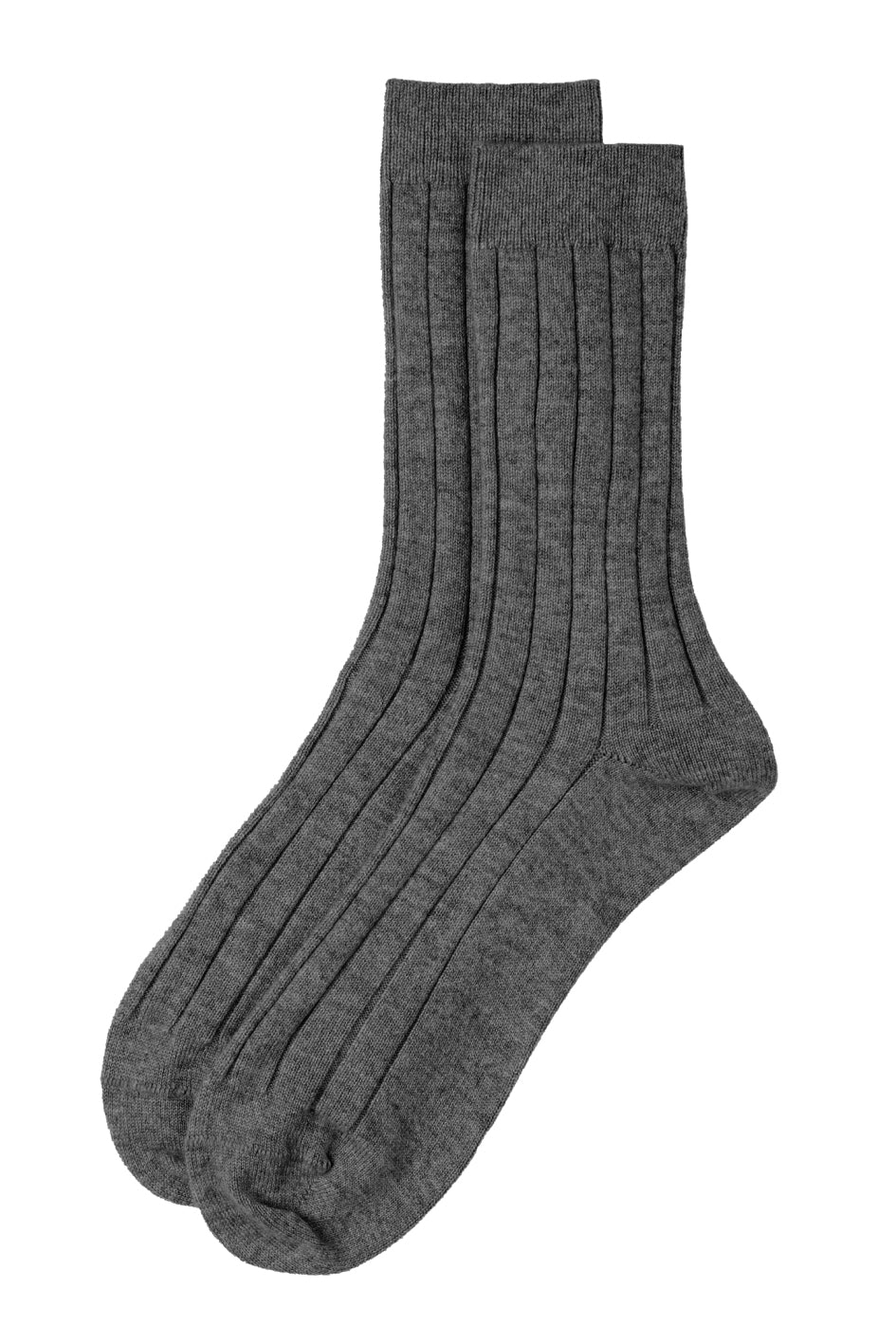 Ribbed Socks - Cashmere
